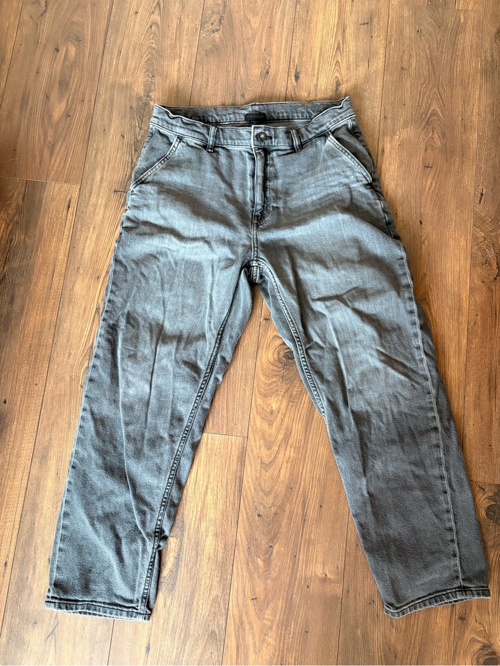 Uniqlo Men's Baggy Fit Gray Jeans
